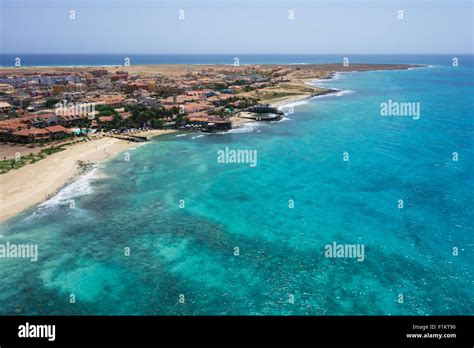 Aerial View Of Santa Maria Beach In Sal Island Cape Verde Cabo Verde