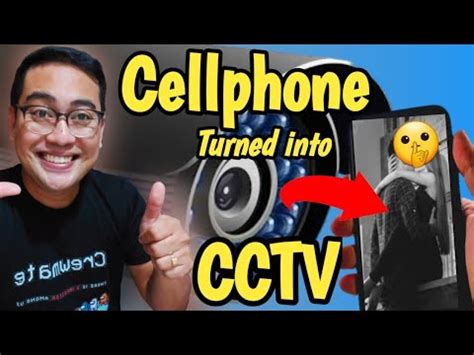 HOW TO MAKE CCTV CAMERA AT HOME WITH OLD MOBILE PHONE CAMERA Paano