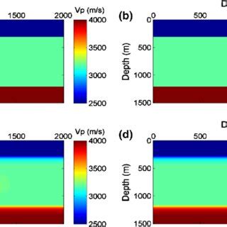 A Layered Model A True P Wave Velocity Model B True S Wave Velocity