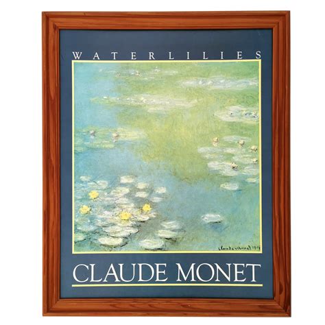 Framed “Monet” Poster – Needful Things Online