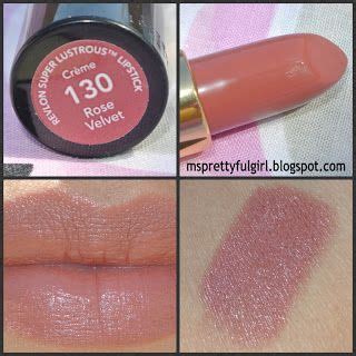 Revlon Lipstick Rose Velvet Revlon Super Lustrous Lipstick Super