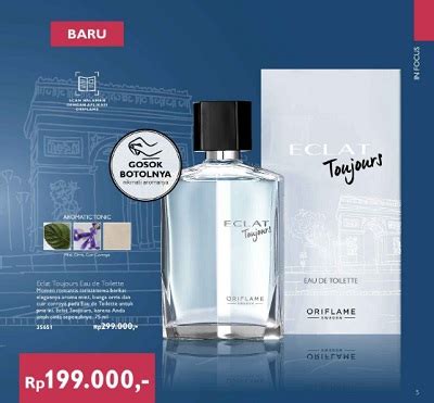 Harga Review Parfum Eclat Toujours Eau De Toilette Oriflame