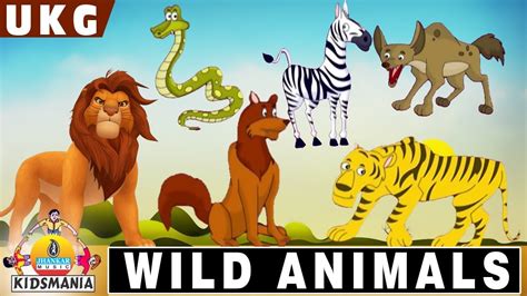 Ukg Wild Animals Educationa L Videos For Kids Teach Your Kids At