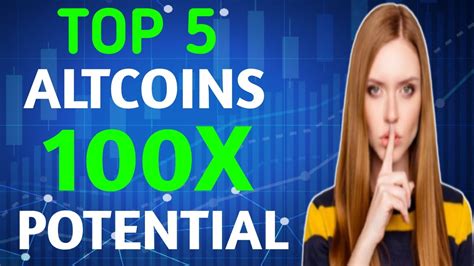 The Next 100X Crypto Coins Top 5 Altcoins That Could Turn 1k Into