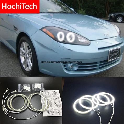 Hochitech For Hyundai Tiburon Gk Fl Ultra Bright Smd White Led Angel