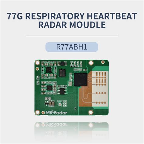 Respiratory Heartbeat Detection Module 77ghz Mmwave Radar Sensor