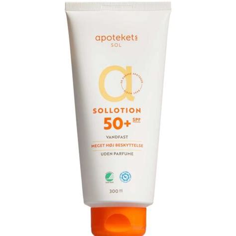 APOTEKETS SOLLOTION SPF50 apotekeren dk Køb online nu