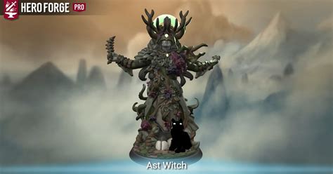 Ast Witch Made With Hero Forge