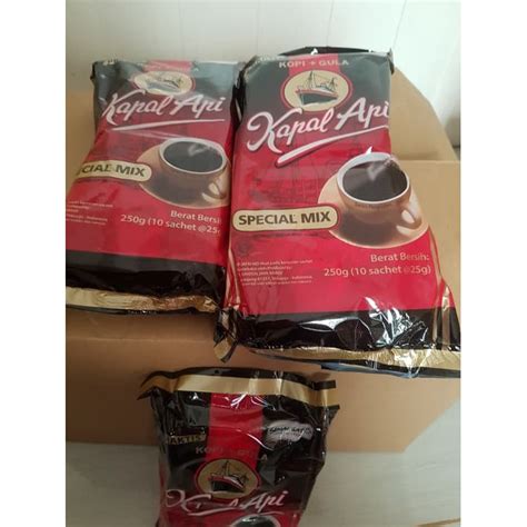 Jual KOPI KAPAL API SPESIAL MIX ISI 10 BUNGKUS Shopee Indonesia