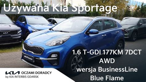 UŻYWANA Kia Sportage 1 6 T GDI 177KM 7DCT AWD wersja L BusinessLine w