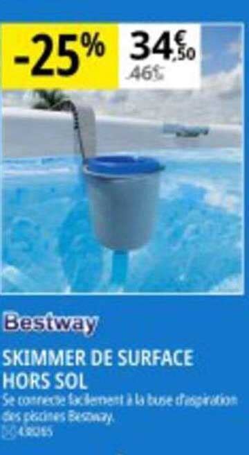 Promo Bestway Skimmer De Surface Hors Sol Chez Irrijardin Icatalogue Fr