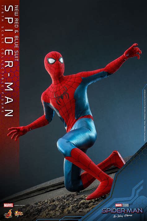 Spiderman Spider Man New Red And Blue Suit Spider Man No Way Home