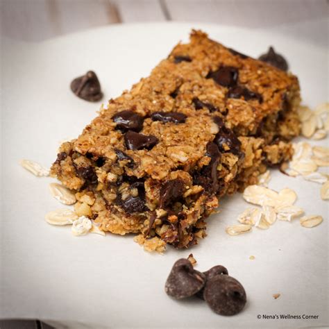 Easy Homemade Granola Bars No Peanut Butter Nena S Wellness Corner