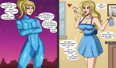 Samus Stepfordization By Polmanning On Deviantart Hypnosis Stepford