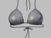 3D Model Bikini Low Poly Woman VR AR Low Poly CGTrader