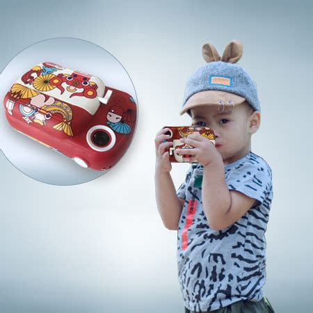 Can I apply water-printing or print colorful design on kids camera ? - Pardo Kids Camera