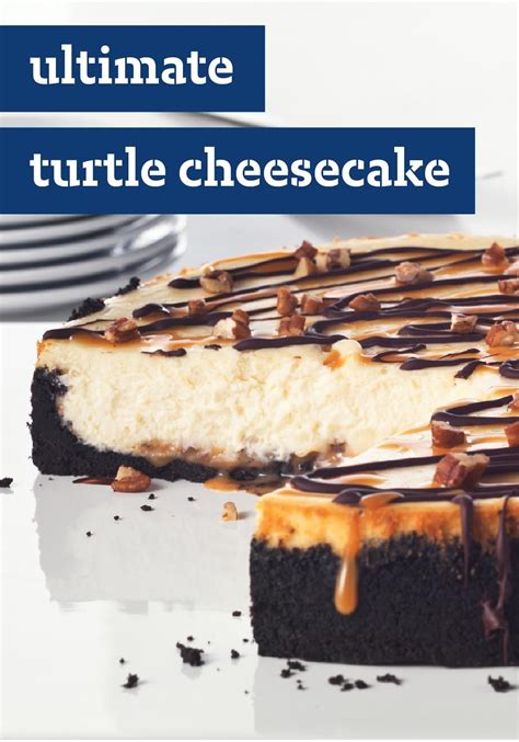 Ultimate Turtle Cheesecake Recipe - Kraft Recipes | Turtle cheesecake ...