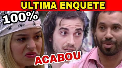 ENQUETE UOL ATUALIZADA VEJAM QUEM SAI HOJE NO 13º PAREDÃO DO BBB 21