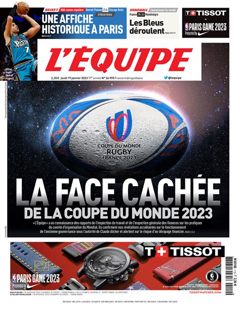 L ÉQUIPE on Twitter La face cachée de la Coupe du monde 2023