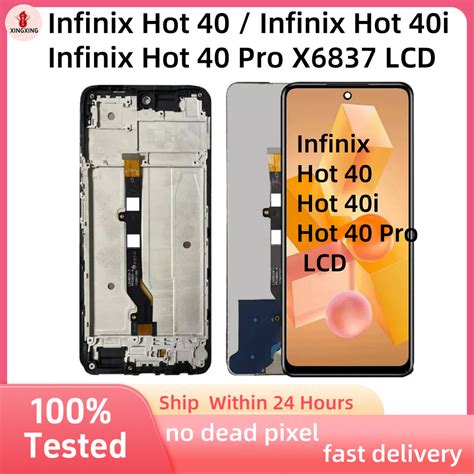 Para Infinix Hot Pro X Display Lcd Tela De Toque Digitador Assembl Ia Substitui O