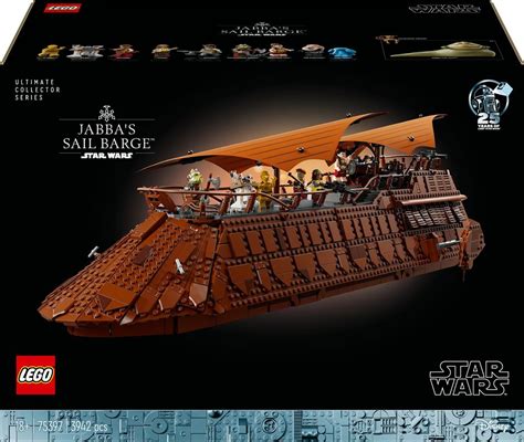 LEGO Star Wars 75397 La barge à voiles de Jabba Exclusivité Fnac