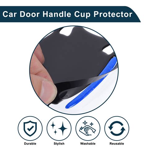 Car Door Handle Cup Protector Door Handle Scratches Protective Films