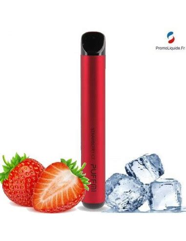 Kit Pod Jetable Puffmi TX500 Strawberry Ice Vaporesso Promo Liquide