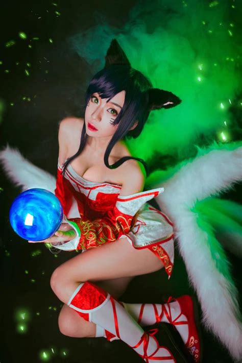 你渴望什麼呀？九尾妖狐 阿狸 英雄聯盟 Cosplay 每日頭條