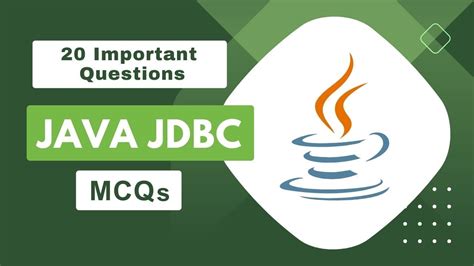 Java Jdbc Mcqs L Top Java Jdbc Questions And Answers L Javatpoint