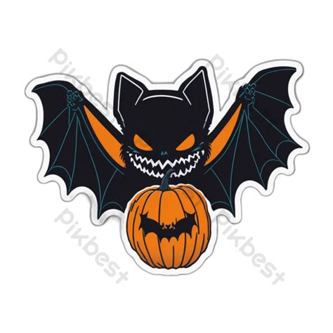 Halloween Bat Vector PNG Design PNG Images | EPS Free Download - Pikbest