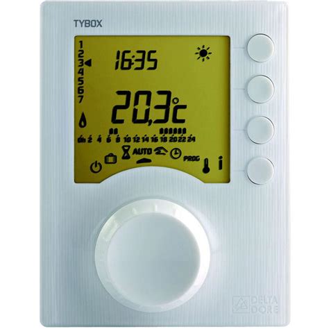 Chauffage Clim Ventilation Delta Dore D10RF Digital Room Stat