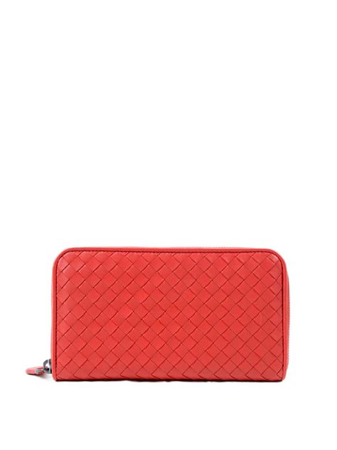 Bottega Veneta - Intrecciato nappa zip around wallet - wallets & purses ...