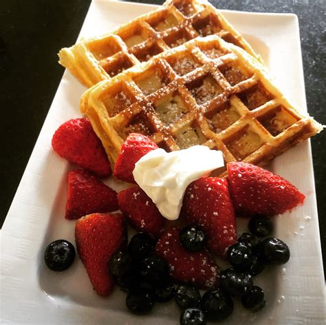 Breakfast Waffles | Sandra In The City