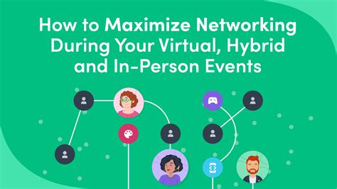 How To Maximize Networking During Virtual Hybrid In Person Events