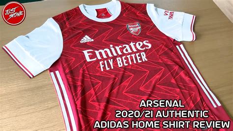 Arsenal Authentic Adidas Home Shirt Review Youtube