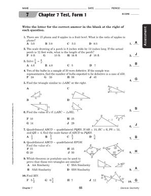 Chapter Test Form A Zacharayjaro