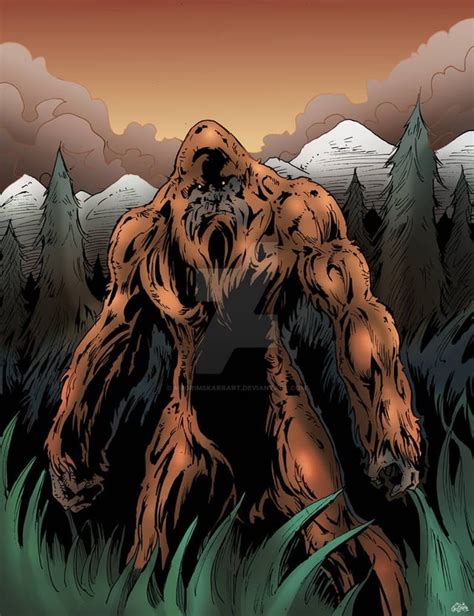 Sasquatch [oc] R Deviantart