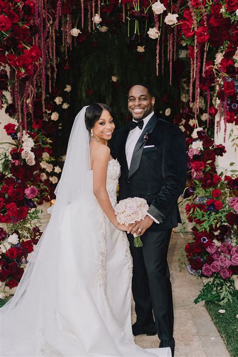 Bresha Webb Marries Nick Jones Jr In A Glamorous Old Hollywood Wedding