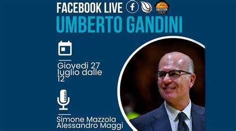 Alle 12 Il Presidente LBA Umberto Gandini LIVE Sulle Pagine FB Di