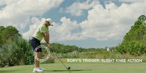 Rory McIlroy Swing Analysis: A powerful move begins with a small trigger