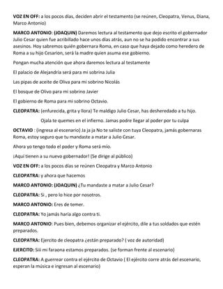 LIBRETO CLEOPATRA NUEVO Docx