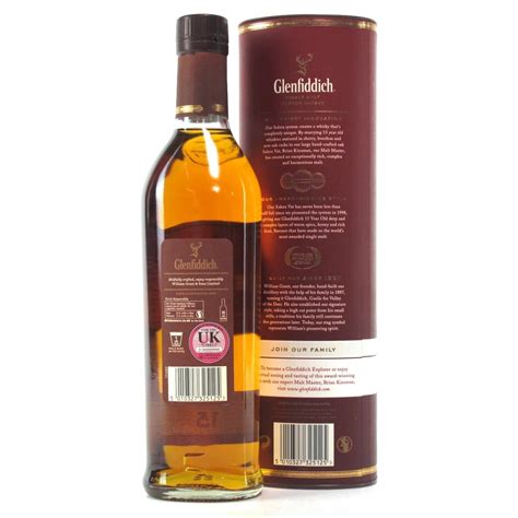 Glenfiddich 15 Year Old Solera Reserve Whisky Auctioneer