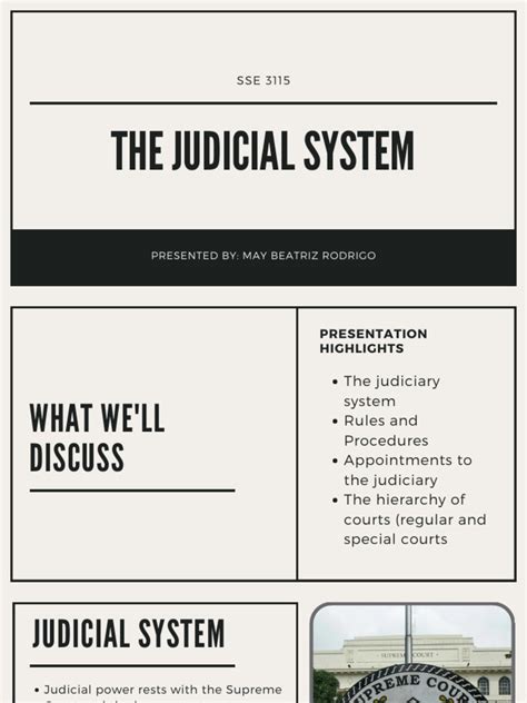 Judicial System | PDF