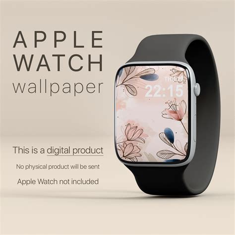 Aesthetic Apple Watch Background Floral Wallpaper Iwatch Screen Apple ...