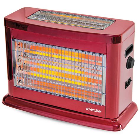 CHAUFFAGE ELECTRIQUE NEWSTAR 2200W ROUGE Waffarli