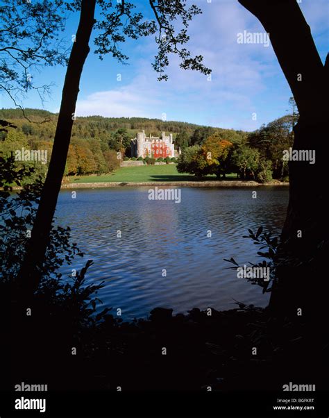 Castlewellan Co Down, The Castle And Lake, Autumn Stock Photo - Alamy