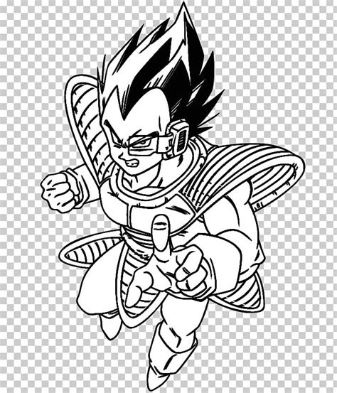 Line Art Goku Gotenks Gohan Vegeta Png Clipart Arm Black Black And