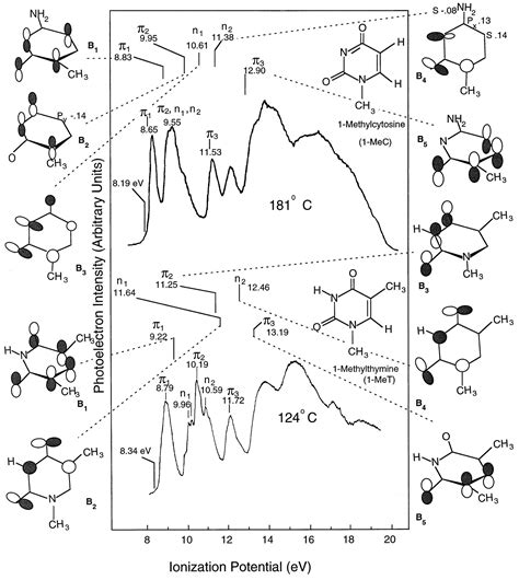 Conduction Band Edge Ionization Thresholds Of DNA Components In Aqueous