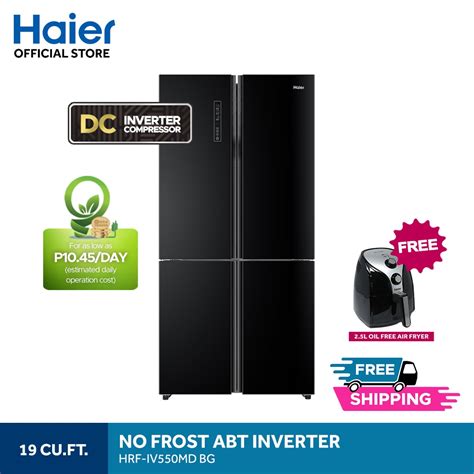 Haier HRF IV550MD BG 19 0 Cu Ft No Frost Inverter Four Door