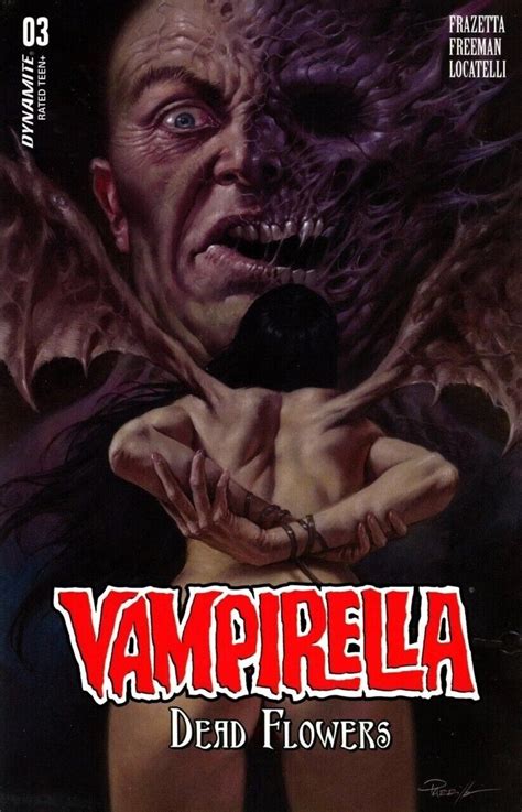 Vampirella Dead Flowers 2023 3 NM Lucio Parrillo Cover Dynamite